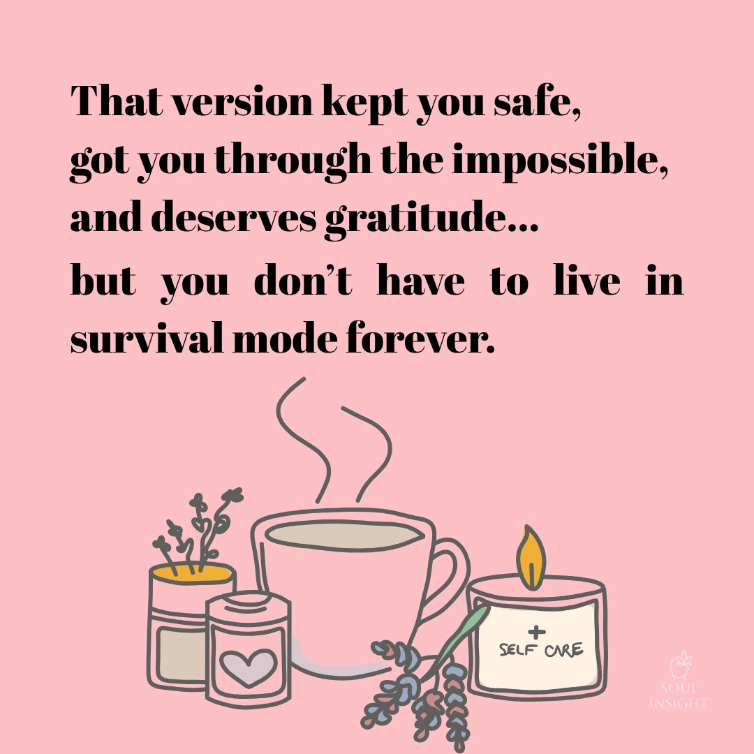 Soul_Insight_'s tweet photo. Letting go of the version of you that had to survive is a gentle process.
You can honor what protected you while slowly making space for safety, softness, and growth.

#SelfCareMatters  #selflove  #HEALING  #MentalHealthAwareness https://t.co/dTlLpdWXkC