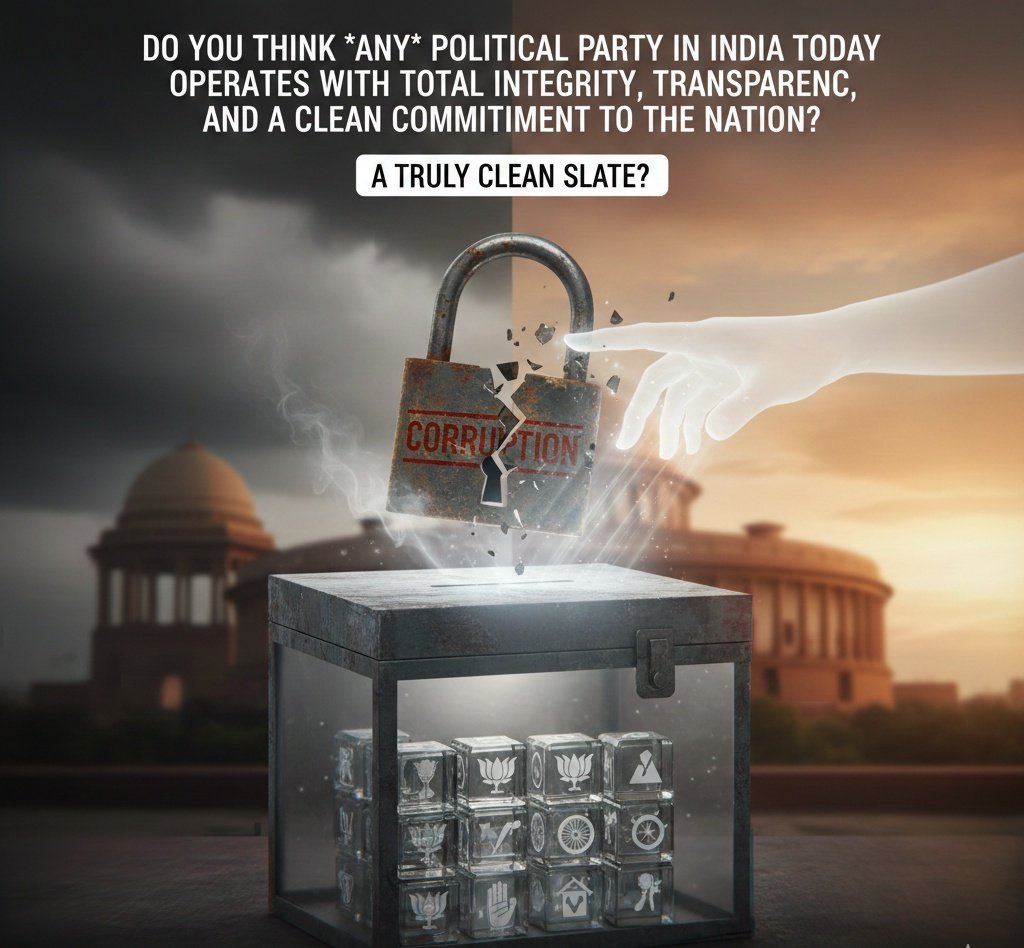 _perspective03's tweet photo. You can share your opinion here.
​#IndianPolitics
​#PoliticalIntegrity
​#CleanPolitics
​#HonestGovernance
​#PoliticalReform
​#TrustInGovt
​#IndiaDebate
​#PoliticalCorruption
​#Accountability https://t.co/w7WeT9ElV3