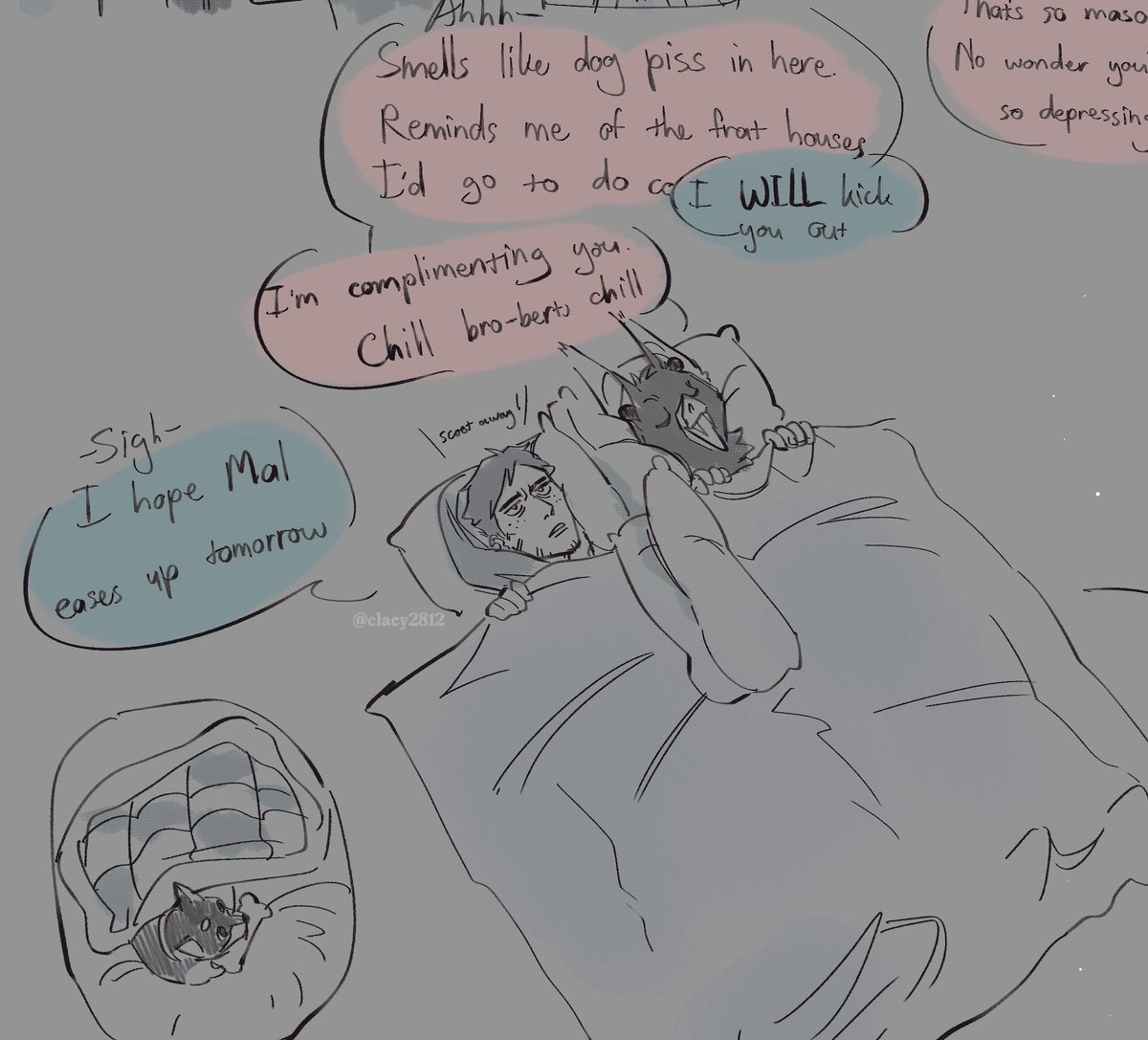 ClacyYe's tweet image. Sleep over! #mechabat #dispatch #sonar