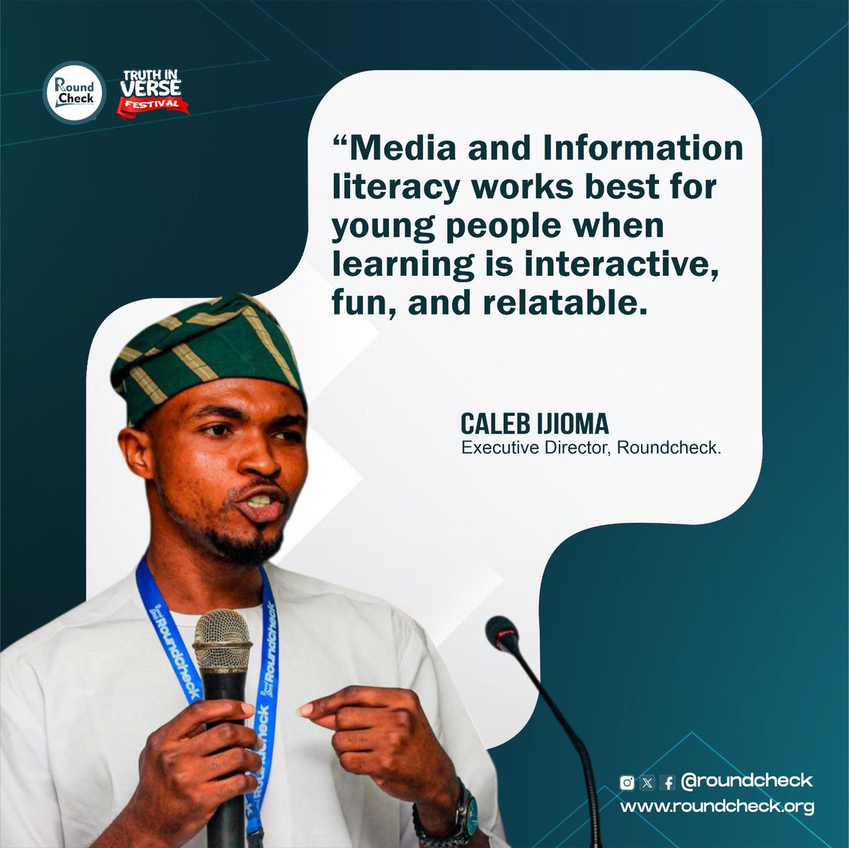 Roundcheck tweet media