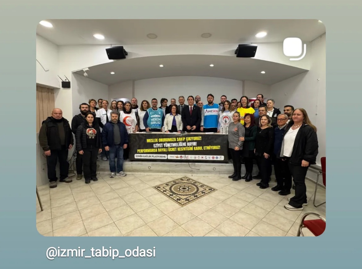 Aile hekimleri olarak Gelmeyen hastadan kesinti yapılmasını kabul etmiyoruz
#BırakınHekimlikYapalım
<a href="/saglikbakanligi/">T.C. Sağlık Bakanlığı</a> <a href="/drmemisoglu/">Prof. Dr. Kemal Memişoğlu</a> <a href="/AHEF2008/">AHEF</a> <a href="/izahedorgtr/">İZAHED</a>