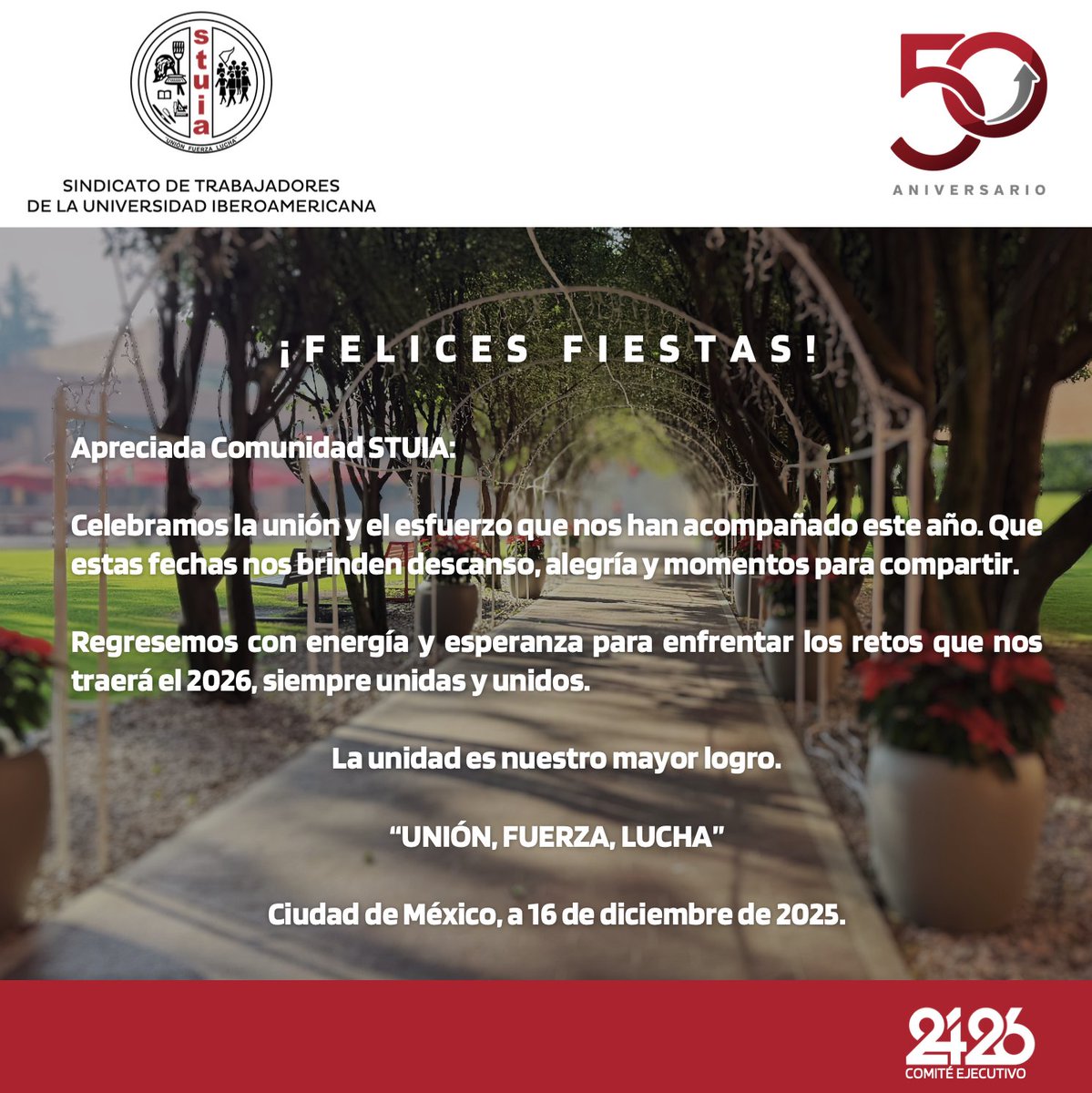 Stuia - Sindicato de la Ibero tweet media