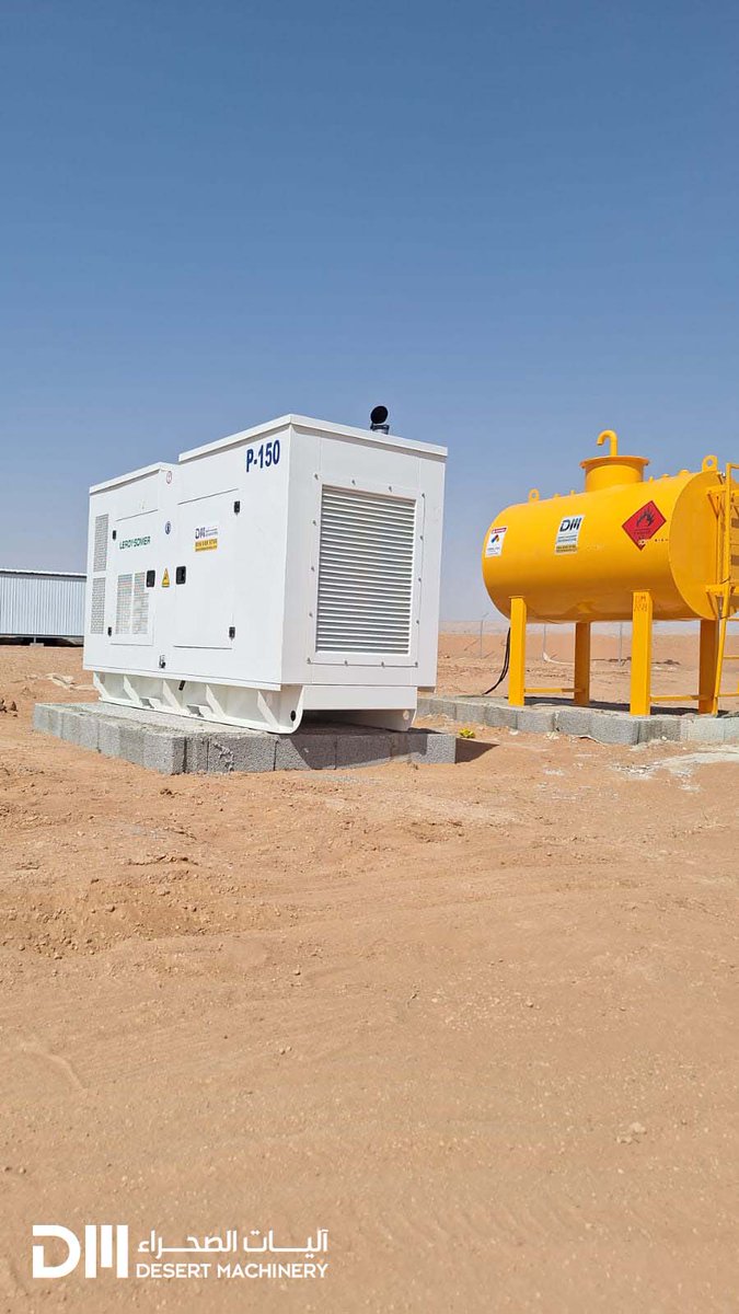 اليات الصحراء | Desert Machinery tweet media