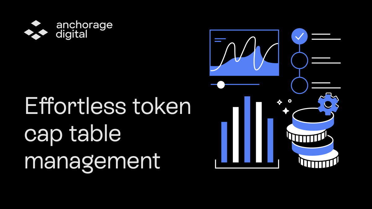 Anchorage's tweet photo. New: When it comes to token management, we’re making spreadsheets, manual follow-ups, and second-guessing security a thing of the past. https://t.co/p6U5hXPjSx