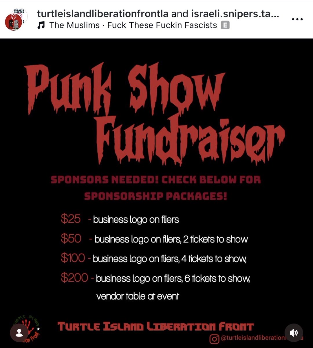 When the FBI agent who listened to Metallica that one time tries to make Punk benefit show flier