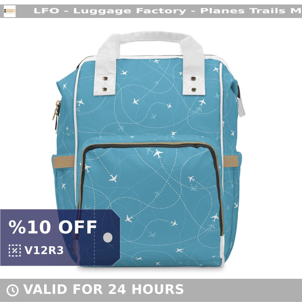 Luggage_Factory's tweet image. Say goodbye to the chaos of travel with lil' ones! 🍼 Our LFO Planes Trails Multifunctional Diaper Backpack fits it all: diapers, bottles, wipes &amp;amp; more. Durable, lightweight design for every adventure! 🏞️ Get yours now! #BabyEssentials #Backpacks shortlink.store/4cpe7gm7bsba