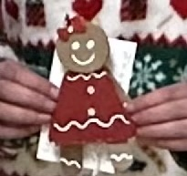 Milton_Union_MS's tweet photo. The Miami County Solid Waste District held its annual Recycled Ornament Contest for 2025. Students are encouraged to create ornaments using recycled materials and craft supplies. One of this year's winners is 7th grader, Cora Farley, and her charming cardboard gingerbread girl! https://t.co/LoxZxeqxYm