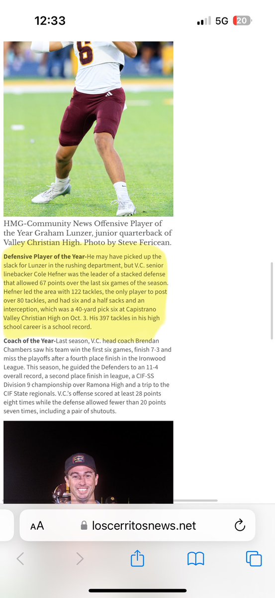 Cole Hefner tweet media