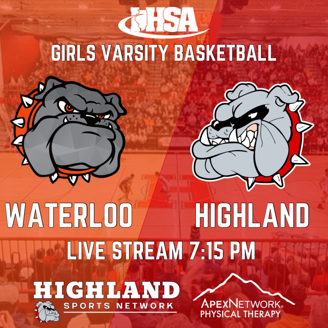 🏀🟠Waterloo⚫️vs🔴Highland⚫️ 🏀
📺Watch FREE on Boxcast or Facebook
⏰Stream begins at 7:15 PM (or after JV game)
📍at Highland High School