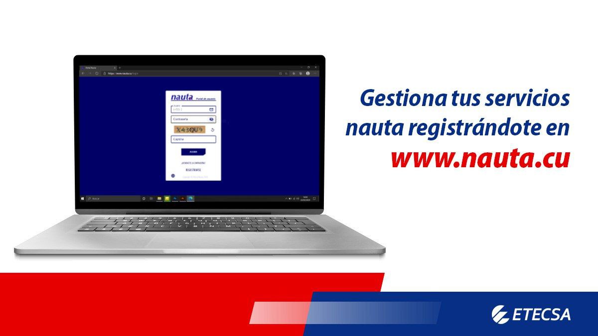 ¿Ya accedes al portal de usuario de #nauta? 📲🌐El portal nauta.cu te permite actualizar tu perfil 👤 y recibir notificaciones 🔔.¡Tu información, siempre a tu alcance!
