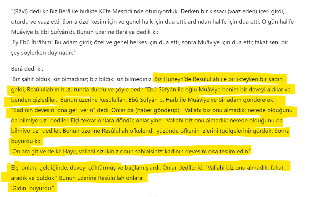 Muaviye hakkında daha önce hiç görmediğim bir hadis.
Her eşelediğimizde yeni bir falsosu çıkıyor İslam düşmanının.

Kaynak: Müsned'i Ruyani

Bazı alimler Müsned'i Ruyani'yi, İbn Mâce’nin es-Sünen’inden daha değerli bularak Kütüb-i Sitte’nin altıncısı olmaya lâyık görmüştür.