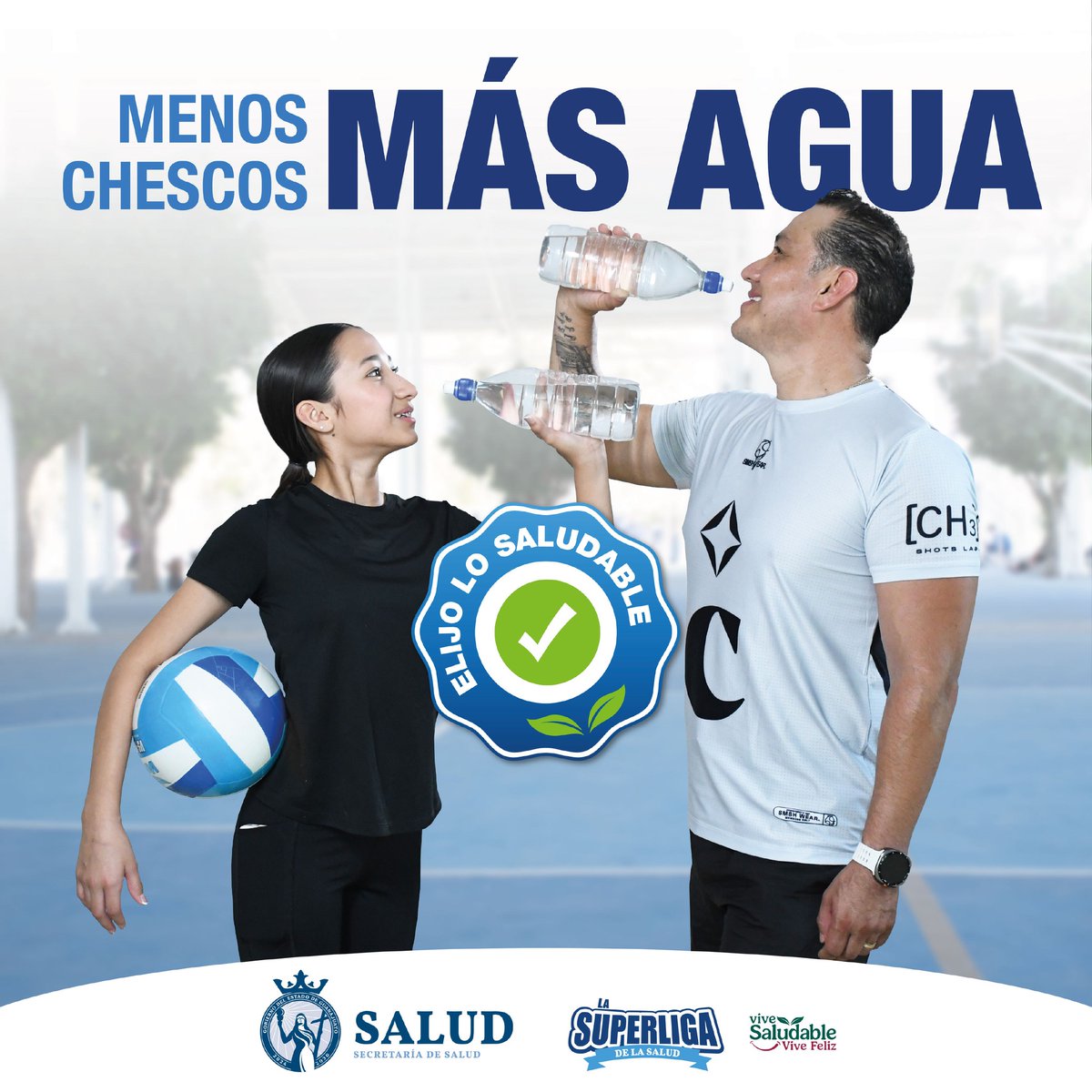 JSII_SMA's tweet image. Cada vez que eliges agua en lugar de refresco, proteges tu salud dental, tu metabolismo y tu corazón. ¡Un cambio pequeño que marca una gran diferencia!
#SuperLigaDeLaSalud 
@saludgobgente