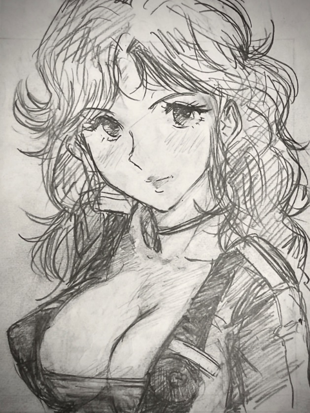 深夜の落書き3枚目

ゴーショーグンのレミーさん
もう一回描いてみました〜 