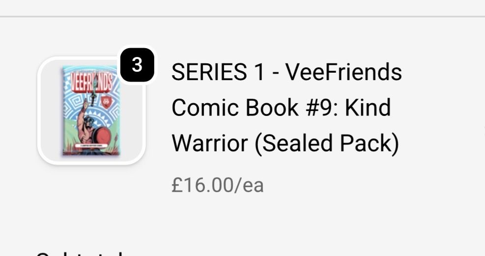 Kindly secured 👍🏽💜 thank you <a href="/veefriends/">VeeFriends</a> <a href="/garyvee/">Gary Vaynerchuk</a>