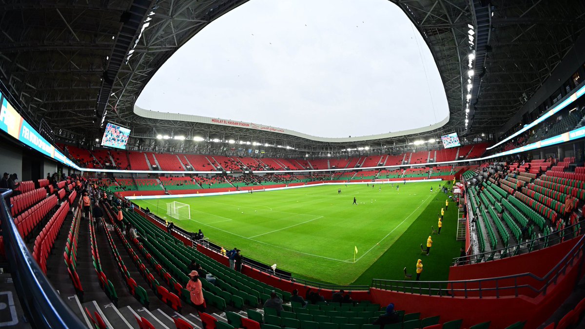 ملاعب فخمة.. متحمس جدًا لكأس أفريقيا 2025

كل التوفيق لمملكة المغرب الشقيقة، ومتأكد راح تنجح نجاح باهر في الاستضافة ♥️👏🏻🇲🇦