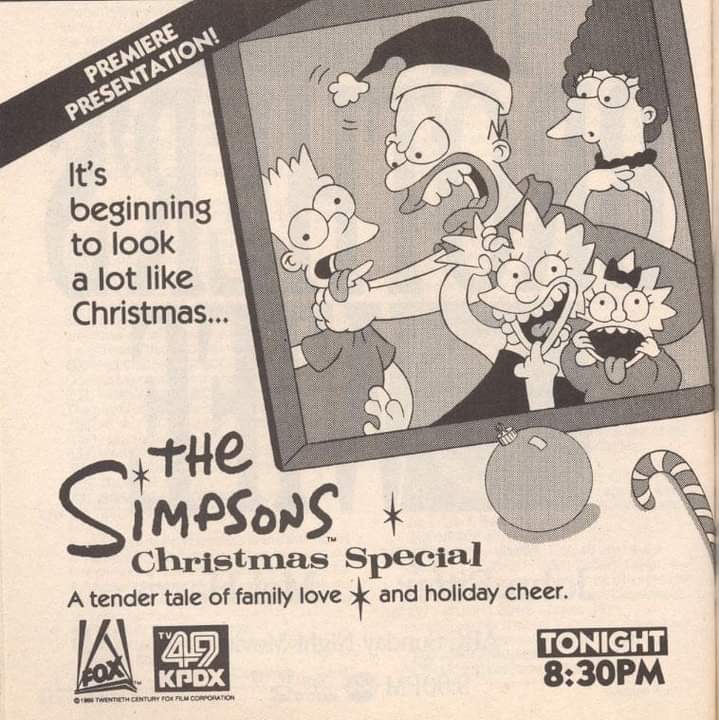 OldSchool80s's tweet image. Dec 17, 1989: the 1st full length episode of The Simpsons aired on Fox. #80s "Simpsons Roasting on an Open Fire" was 1st of over 800 in the show's 37 seasons which is still going.