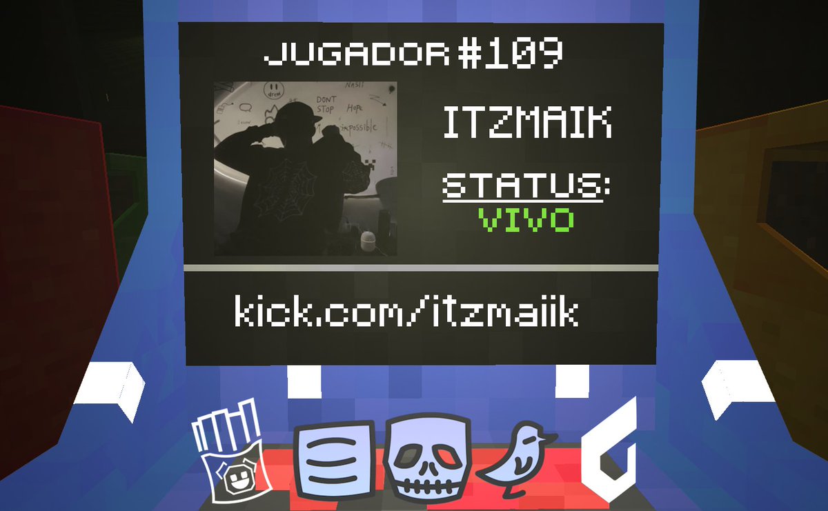 Un nuevo venezolano ha entrado a los #BonesCraftGames3 🇻🇪

¡Bienvenido jugador 109 <a href="/ItzMaiik/">Maik</a>!