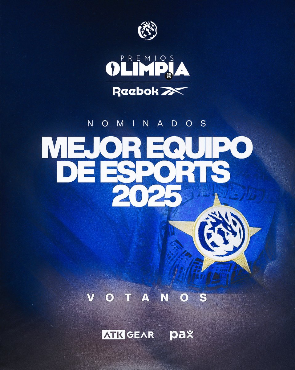 ¡NOMINADOS COMO MEJOR EQUIPO DE ESPORTS!

Vos podes ayudarnos con tu voto en los Premios Olimpia ⬇️