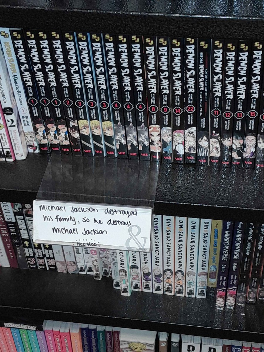 <a href="/DemonSlayerDP/">Demon Slayer Daily</a> OH SHIT, I saw one at my Barnes and Nobels too