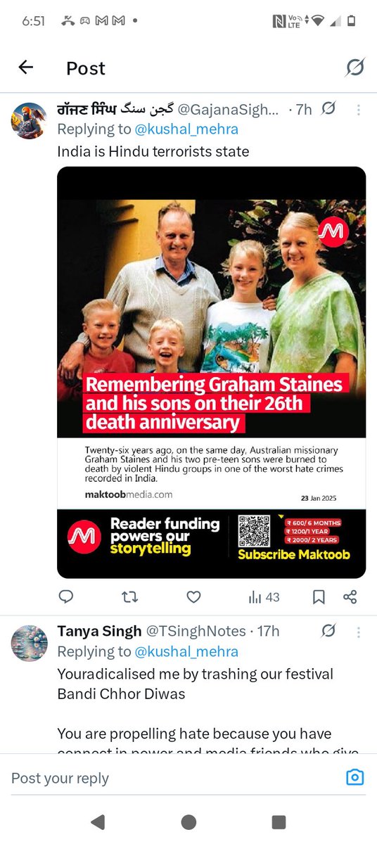 grumpyabor's tweet image. Before Bondi 
Indians did this to an Aussie family 
Burned him and his whole family at the stake IN INDIA.
WHY DID WE LET THEM IN TO AUSTRALIA?
WHAT THE