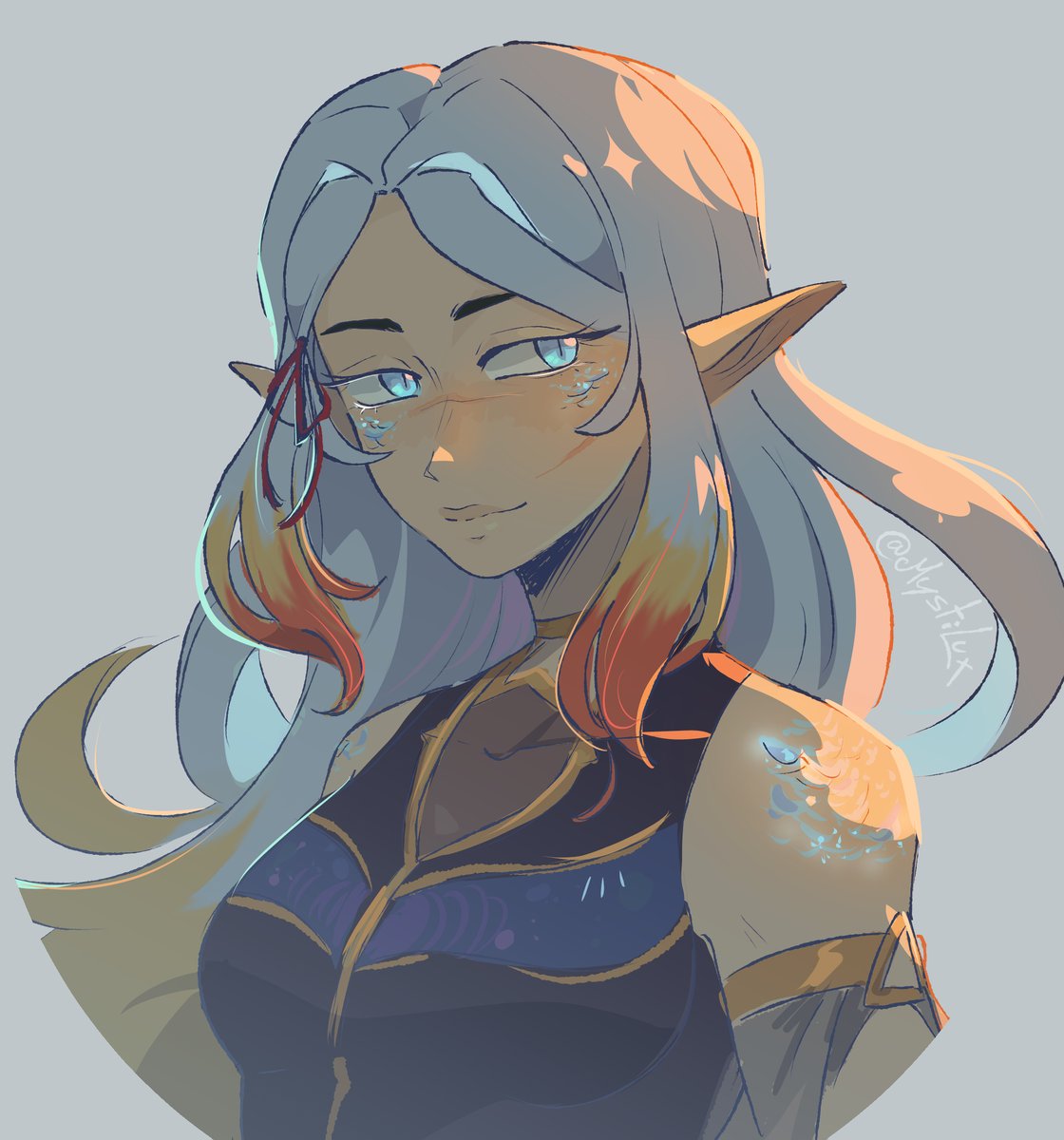 🌄Shining scales~
commission for Haxzer60 on vgen [skeb]