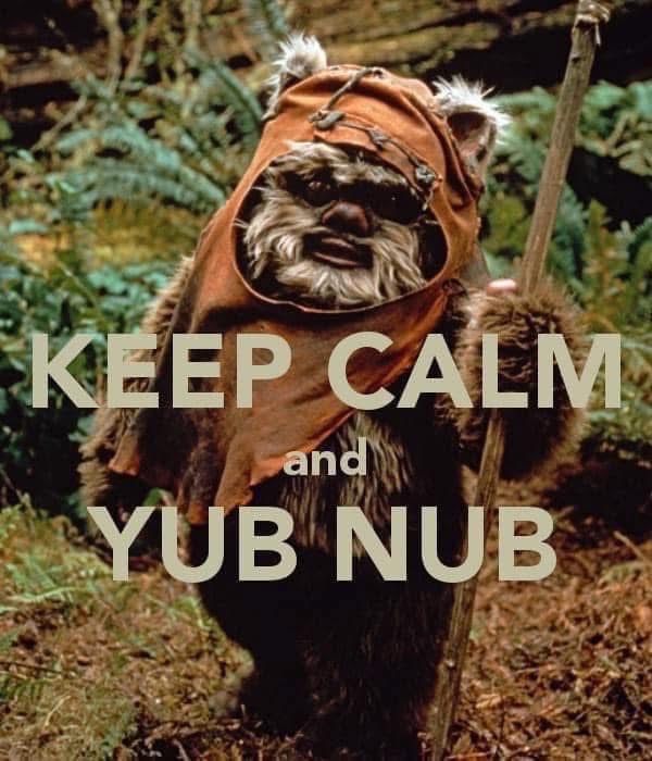 Yub nub forever! #StarWars