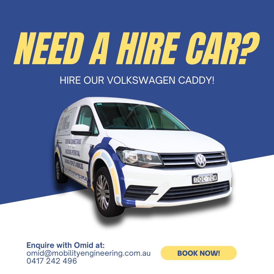 MobilityEng's tweet image. Mobility made simple. 

Hire our Accessible VW Caddy and enjoy smooth, reliable travel this Christmas.

Get in touch with Omid to arrange a booking!