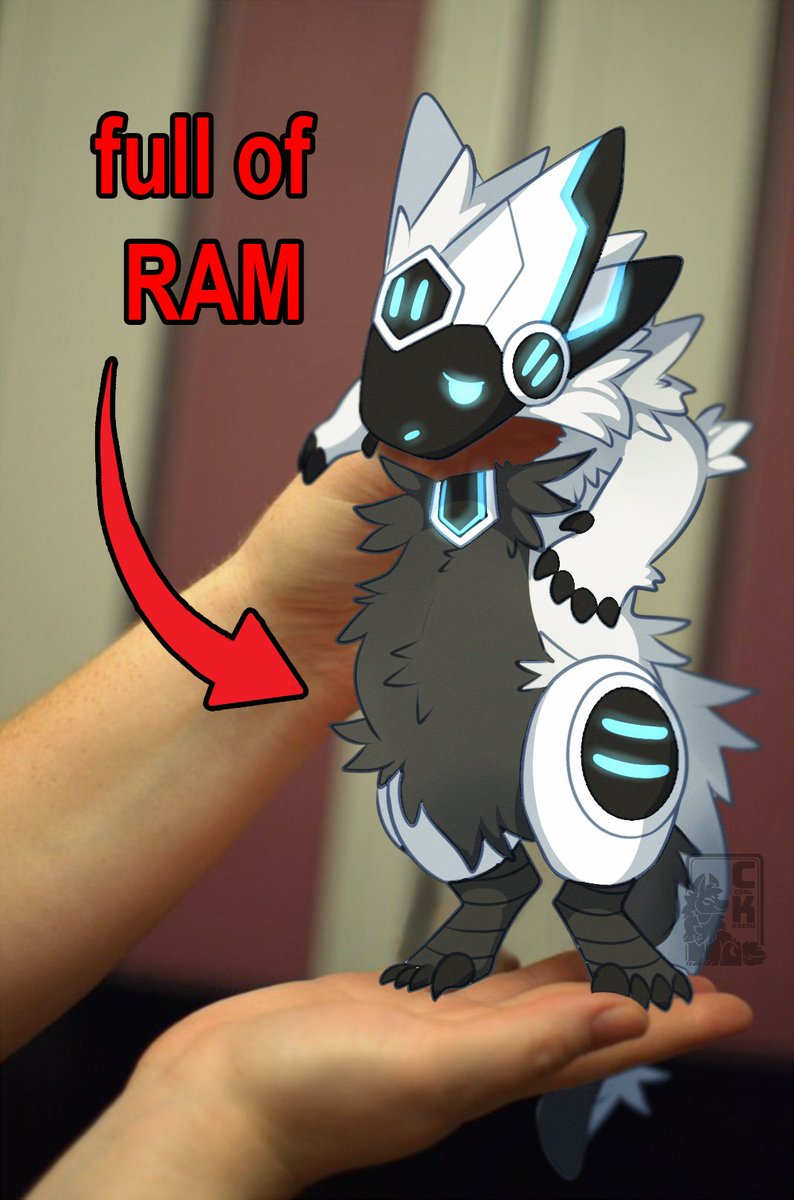 CoolKoinu's tweet image. Gluttonous thing