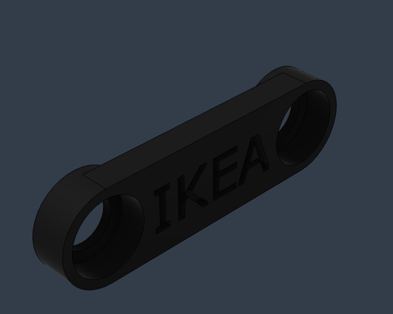 If you are in need of spare parts such as FREKVENS connectors - you can now 3D print them ;) 
printables.com/model/1518547-…