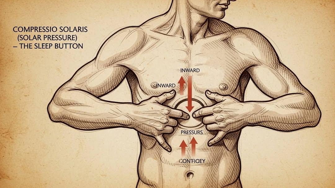 불면증 환자들 여기 봐봐
몸의 스위치를 꺼보자

1. 명치를 찾아서 손가락 이용해서 쭉 쎄게 누른다. (등까지 쑤시겠단 생각으로)
2. 손을 꽂은채로 상체를 살짝 숙였다 폈다 하며 깊은 호흡을 3번 한다

======
 왜 명치를 누르면 잠이 올까?
1) 미주신경 리셋: 명치 속 '복강신경총'은