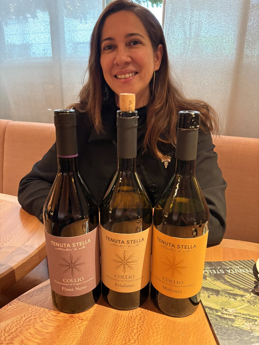 ChPaillet21's tweet image. Mozilene, sommelière du restaurant #Ischia de Denny Ambroisi a beaucoup aimé les vins de @TenutaStellaCo présentés aujourd’hui par #Vinius20. 
#Friuli 🇮🇹