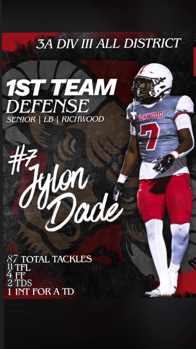 jylondade's tweet image. All-District Honors 🙏🏾 #agtg #notsigned