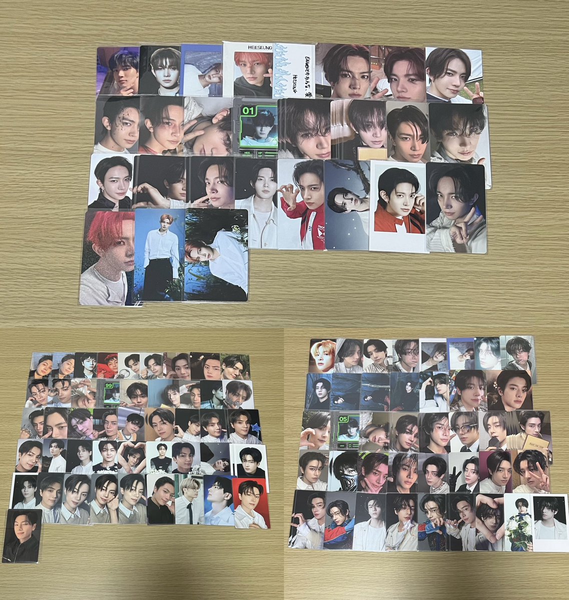 交換】ENHYPEN &TEAM トレカ 【譲】1〜5枚目 【求】6枚目💖or未所持