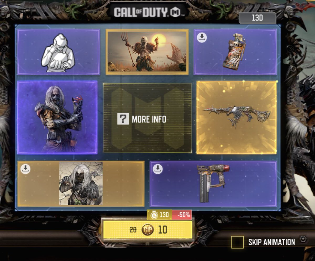 I’m sorry <a href="/PlayCODMobile/">Call of Duty: Mobile</a> but this isn't even worth buying at 50 % off. Vargo is 💩. You couldn't give us 50 % something we actually wanted?? #codm