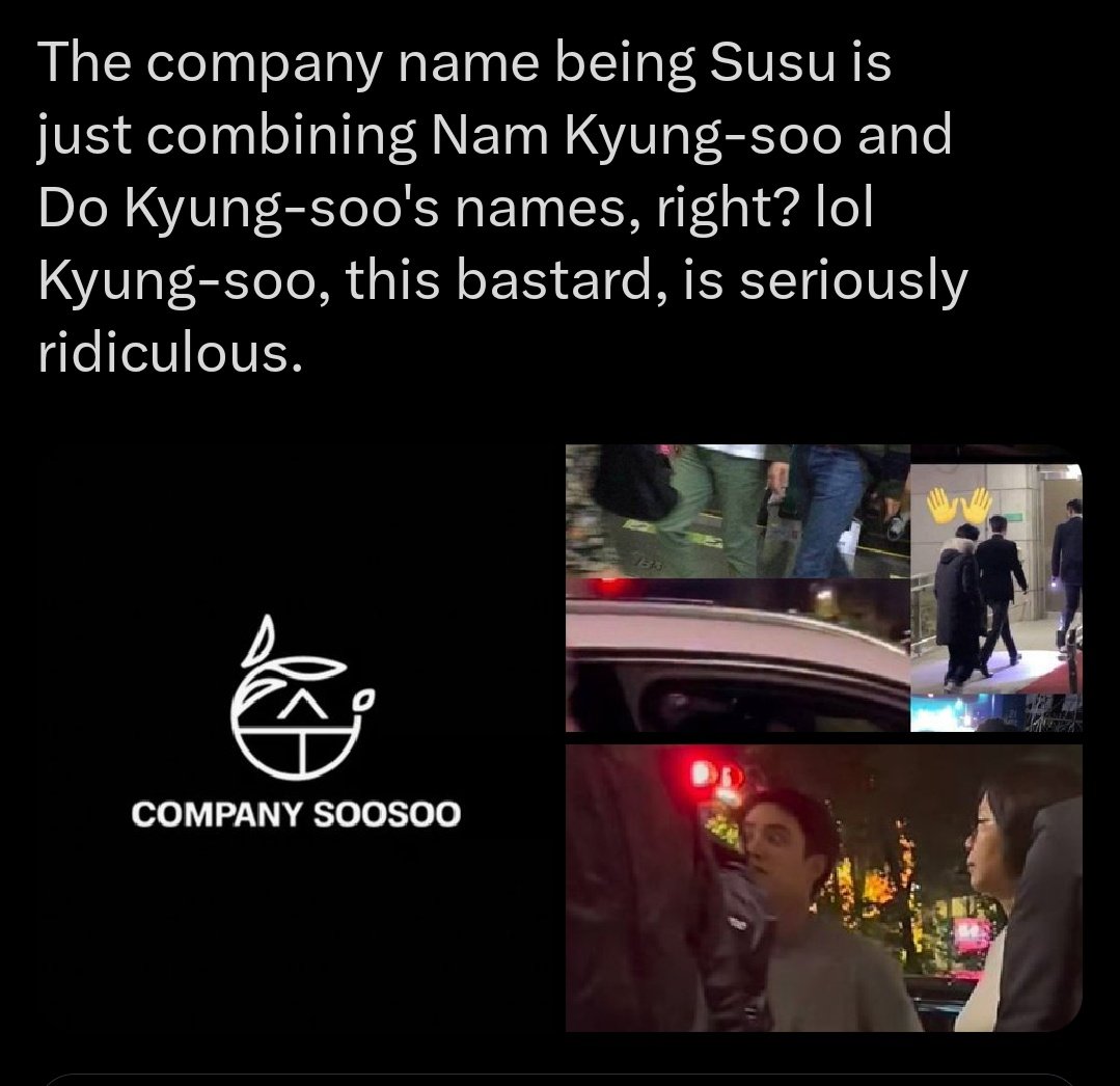 katehyunee's tweet image. He was exposed by his own fans, going to private dates with his ceo/manager, the company he made was also called soosoo, their couple name, what a cute couple!