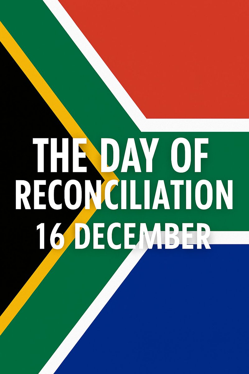 GaipLeadership's tweet photo. South Africa marks the Day of Reconciliation. An honour to the promise of healing and unity, a reminder that peace is a shared responsibility shaped by our daily choices. 

#DayOfReconciliation #SouthAfrica #PeaceBuilding #CollectiveResponsibility https://t.co/RQJw1CIKpP