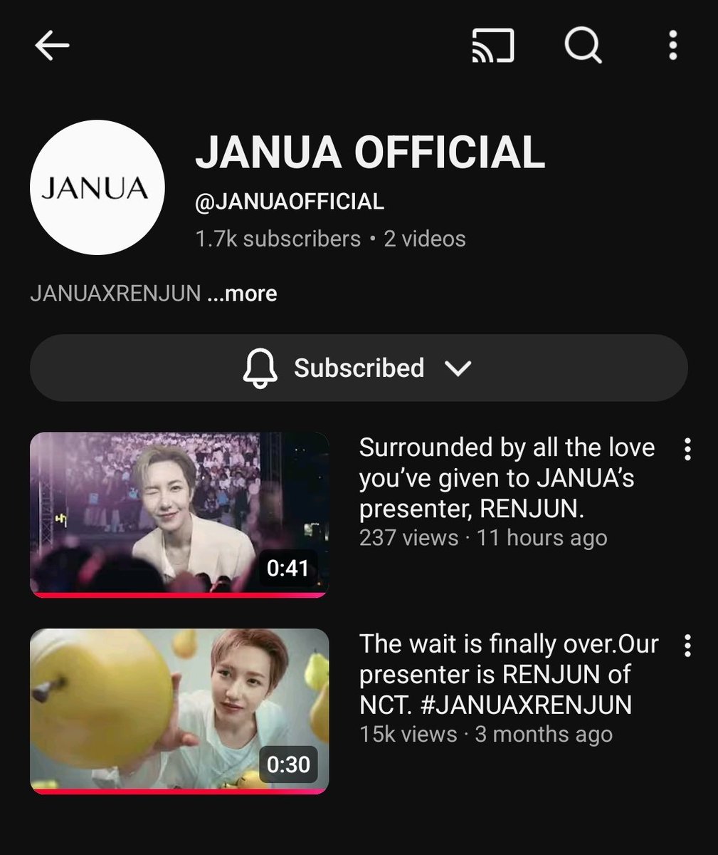 yellowwoodland's tweet photo. janua literally made a youtube account just for renjun😭

WE MAKE THE PHENOMENON RENJUN
#JANUAxRENJUN https://t.co/48KQiBSJGZ