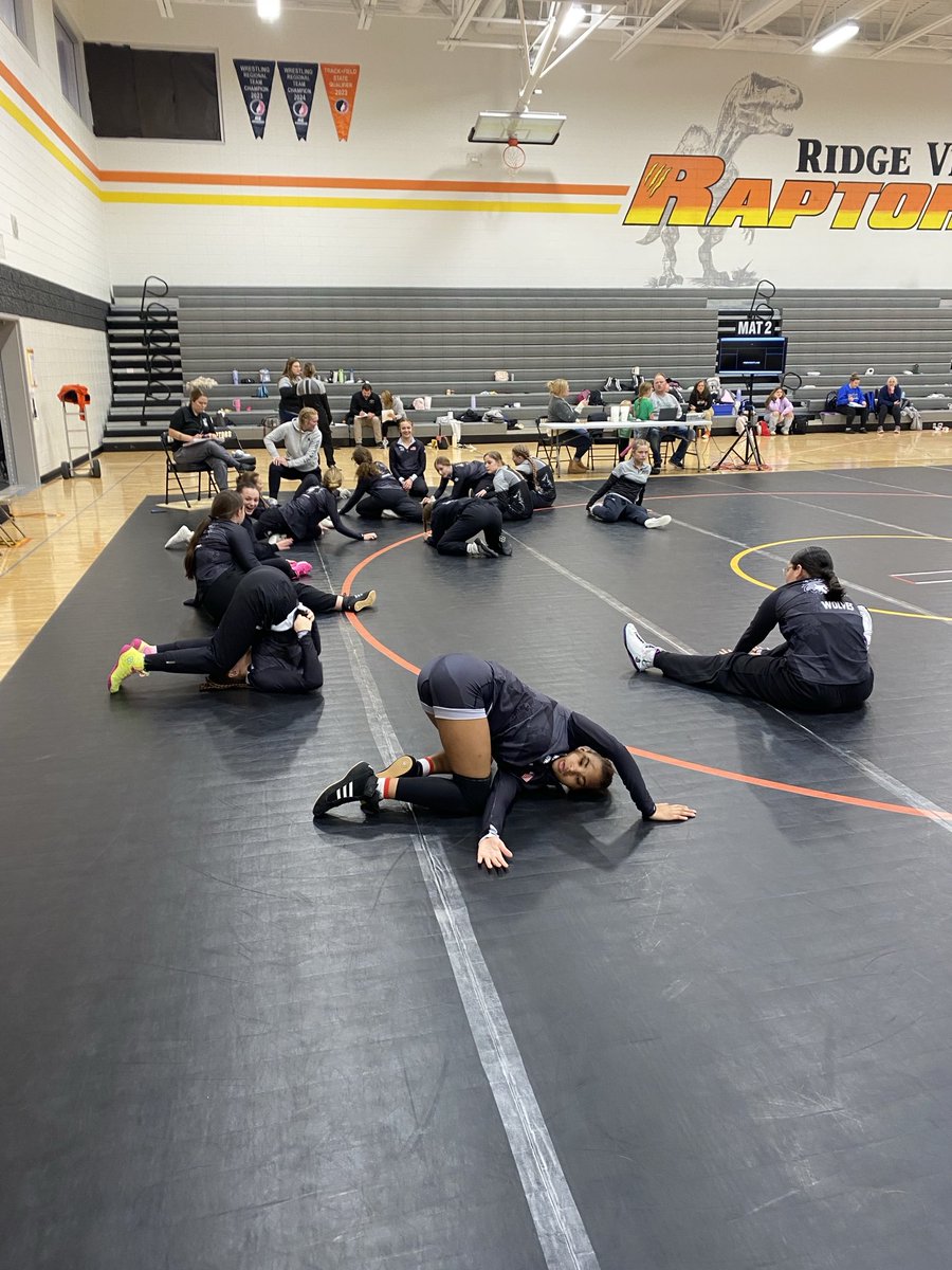 Western Iowa Wolves preparing for battle tonight.  The Wolves have 4 duals tonight in Holstein.   Watch for updates.