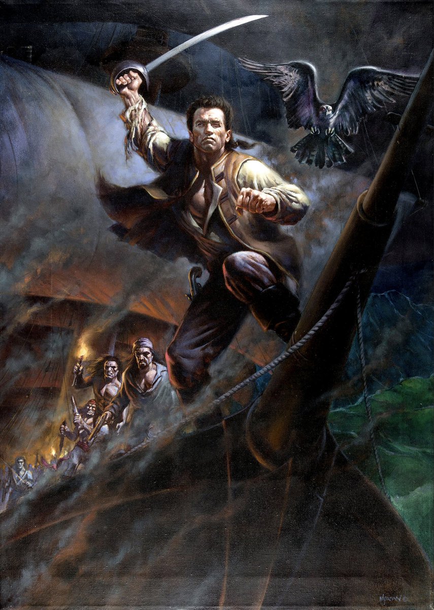 cimerians's tweet image. Captain Blood by Morgan Weistling
--&amp;gt; @Schwarzenegger