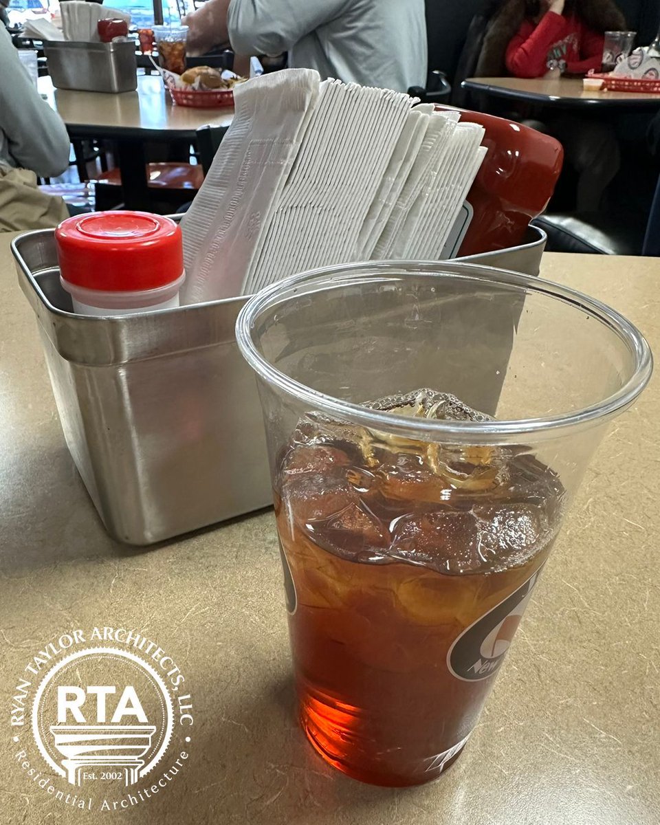 Winter in the South: It's below freezing outside. We're all inside wearing our one pair of corduroy pants and our heaviest coat. None of this has stopped us from drinking iced tea.

#sweettea #southernstates #ATL