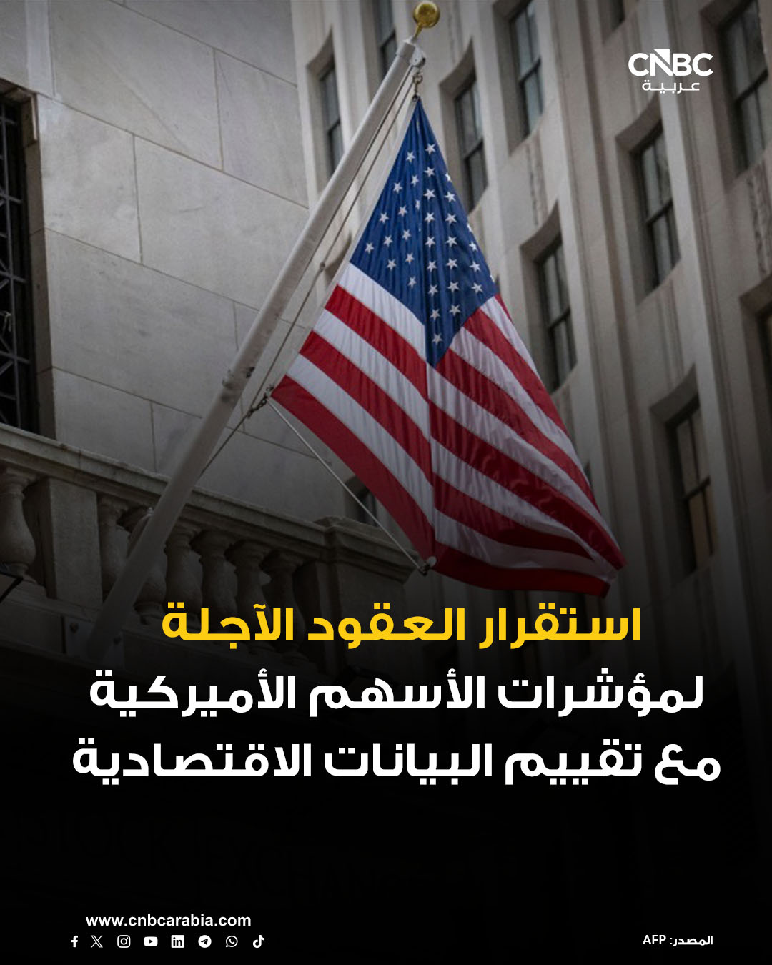 استقرار العقود الآجلة لمؤشرات الأسهم الأميركية تقريباً خلال تعاملات مساء الثلاثاء 17 ديسمبر/ كانون الأول، وذلك بعد انخفاض مؤشر ستاندرد آند بورز 500 في جلسة التداول العادية مع تقييم المستثمرين للبيانات الاقتصادية الأميركية الصادرة حديثاً. للمزيد 