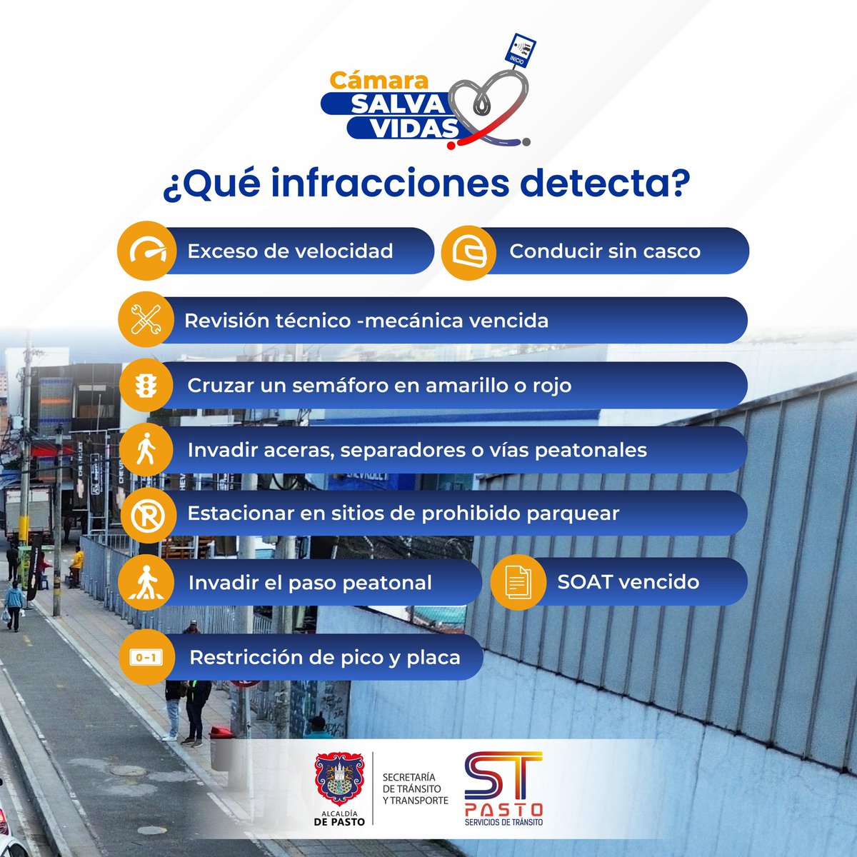 Secretaría de Tránsito y Transporte Pasto tweet media