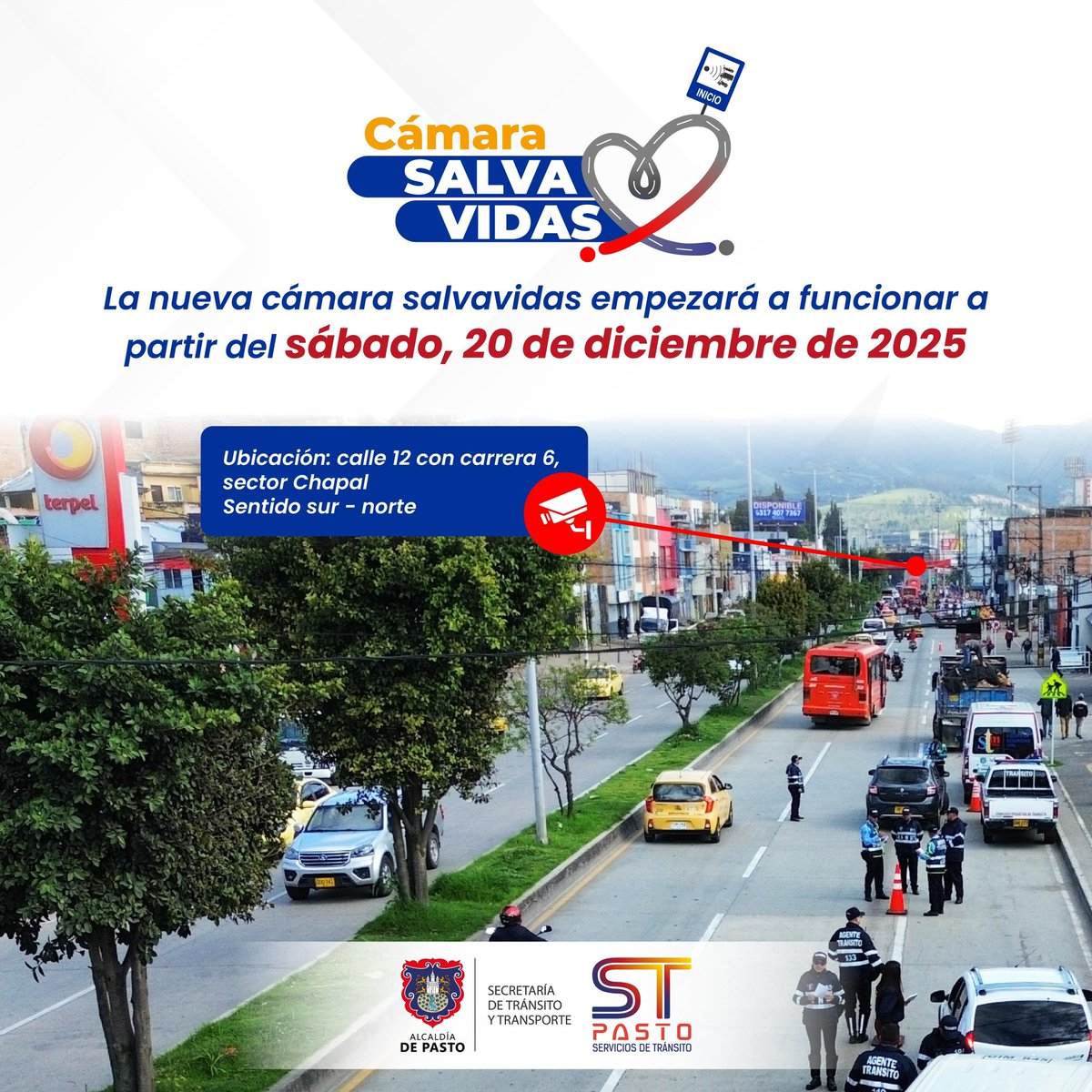 Secretaría de Tránsito y Transporte Pasto tweet media