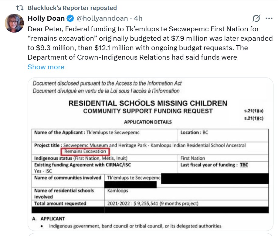 Here's <a href="/JoelyViveiros/">Joely Viveiros</a> (Director of <a href="/UBC/">University of British Columbia</a>'s First Nations House of Learning) spreading more misinformation.  I'm looking forward to discussing this with her on January 22 <a href="/UBC/">University of British Columbia</a> (in front of the Indian Residential School History and Dialogue Centre)!