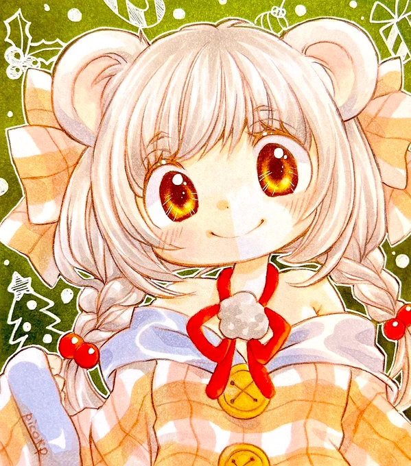 クリスマス近づいてきましたね〜 #過去絵
