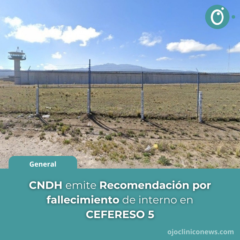 ojocliniconews's tweet photo. La #CNDH 🕊️ emitió la Recomendación 143/2025 📄 al #OADPRS ⚖️ por el fallecimiento ⚠️ de una persona privada de la libertad 🚔 en el #CEFERESO 5 🏢 de Villa Aldama, #Veracruz 📍.
📖 Conoce la nota aquí https://t.co/RvzAYzoF1n https://t.co/BXiLNMoZtv