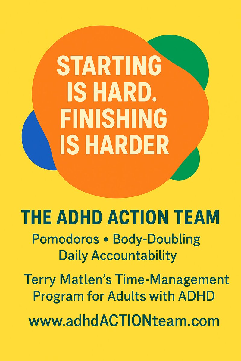 Sick of stuck?
The ADHD Action Team is NOW OPEN 🧠✨
Science-backed time management for adults with ADHD.
Pomodoros + body-doubling + accountability, community support to help you start and finish.
BONUS: First month FREE
Join or just pop in as needed.
👉 ADHDActionTeam.com