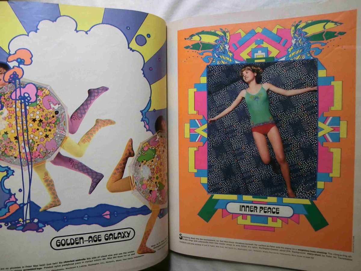 1970年、雑誌という枠を超えてピーター・マックスのアートが炸裂した