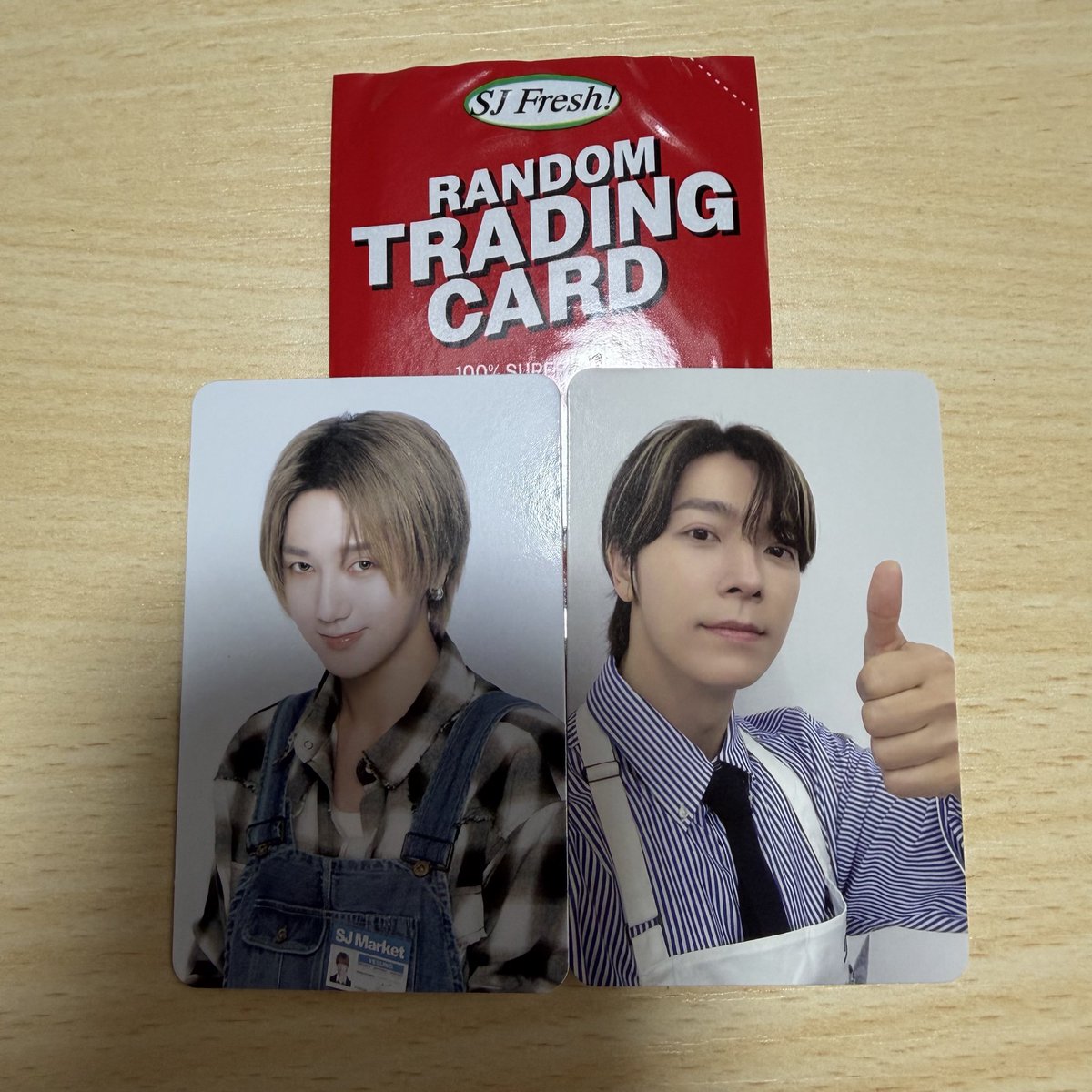 交換希望】 SUPER JUNIOR SJ MARKET スジュマーケット トレカ 交換