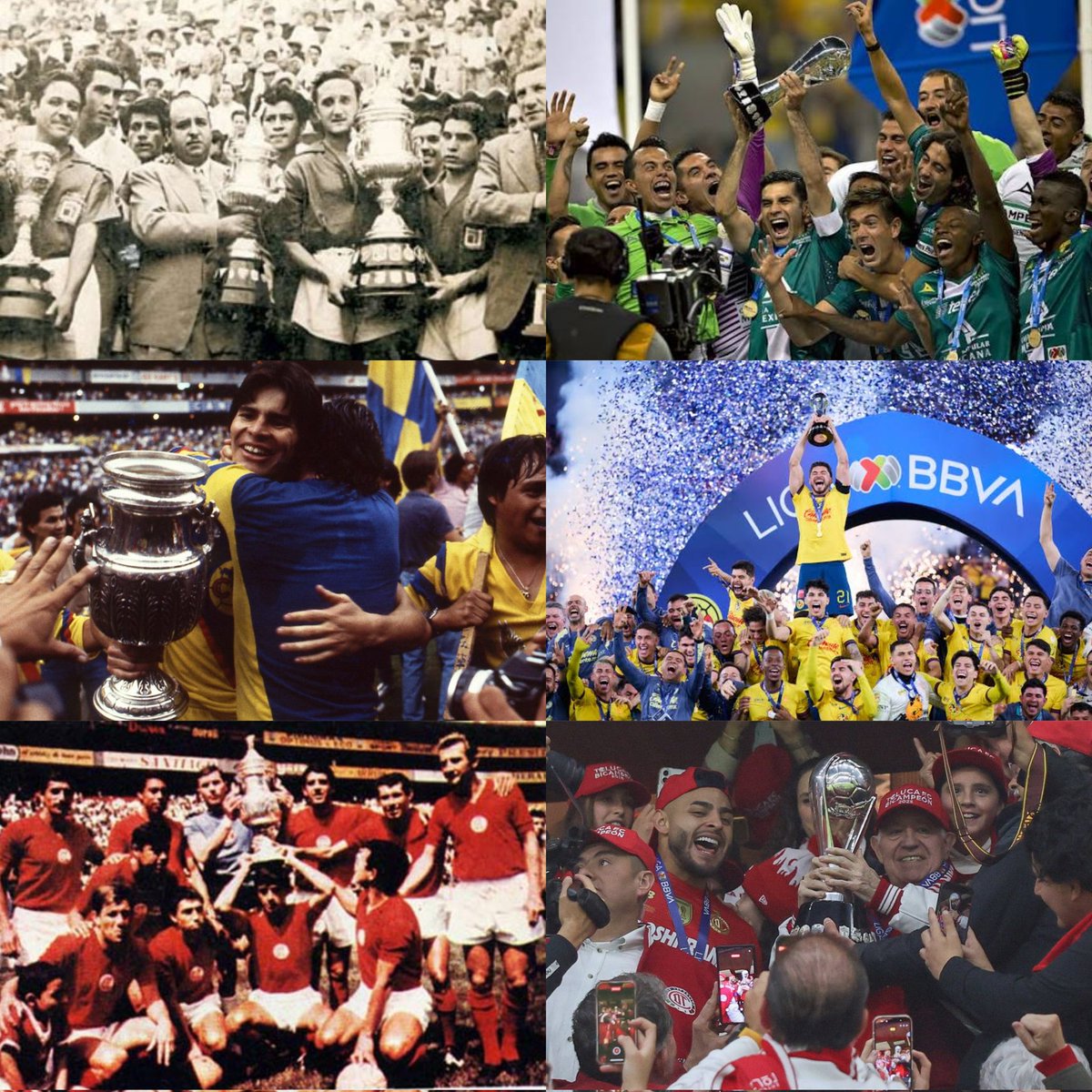 FanDiablo2's tweet photo. Solo tres equipos han logrado ser Bicampeón en torneo largo y torneo corto:

1. León 
2. América 
3. Toluca https://t.co/cBbSYpSDs6